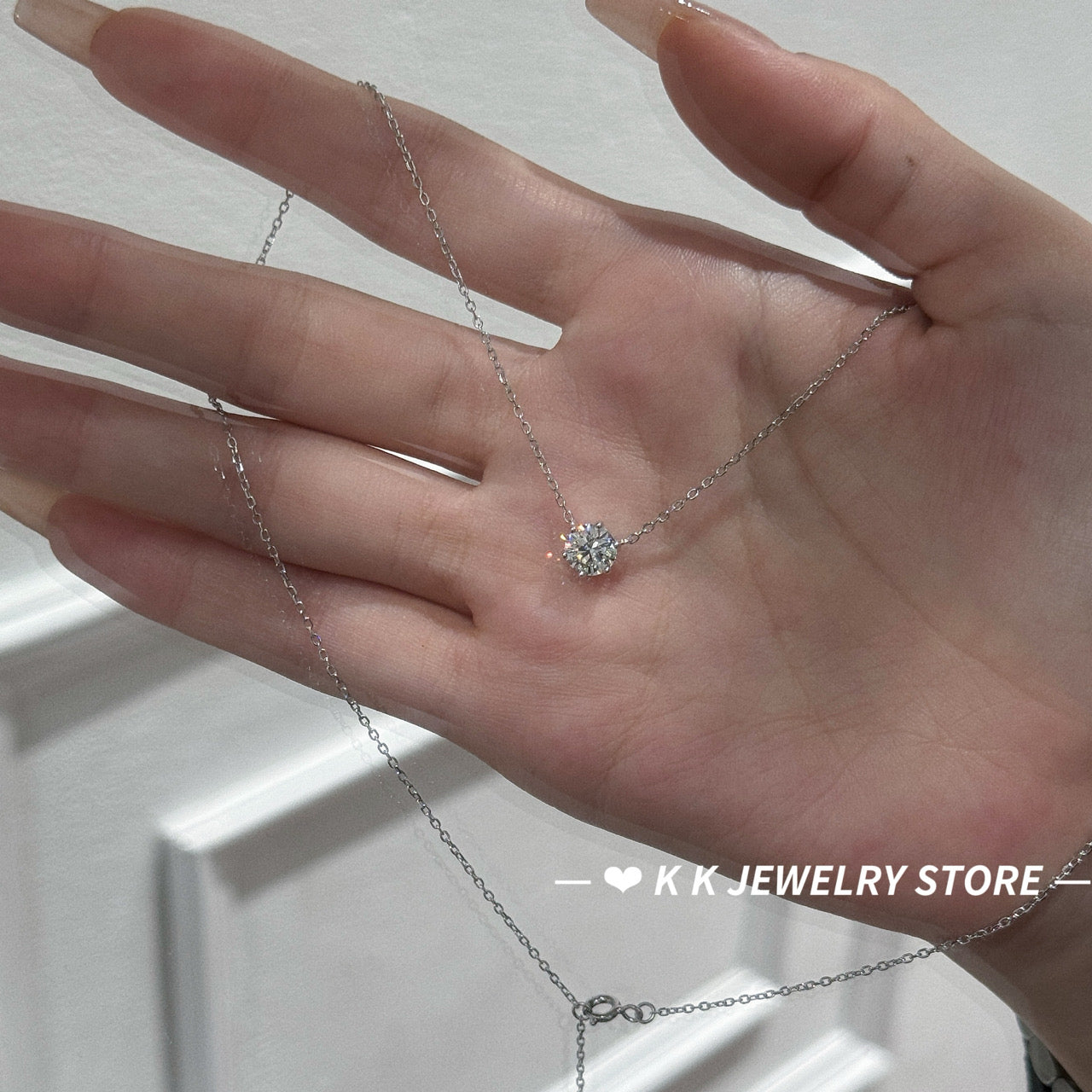 رائع للغاية! 925 الفضة من الفضة على شكل زيتون عالي الكربون قلادة