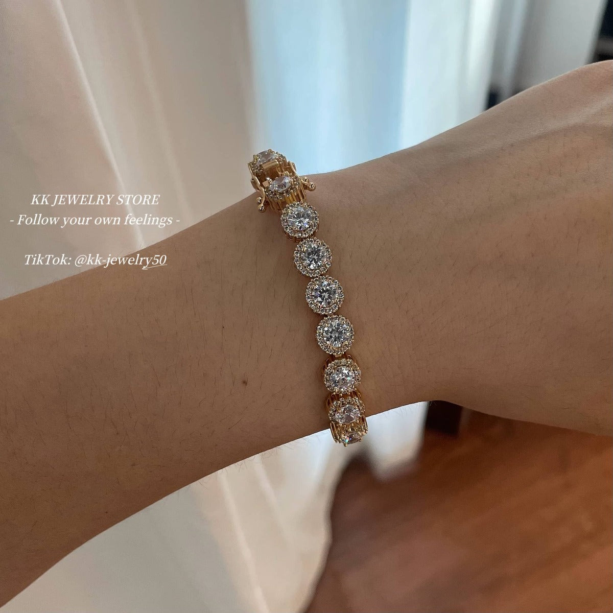 5Mm Round Tennis Bracelet