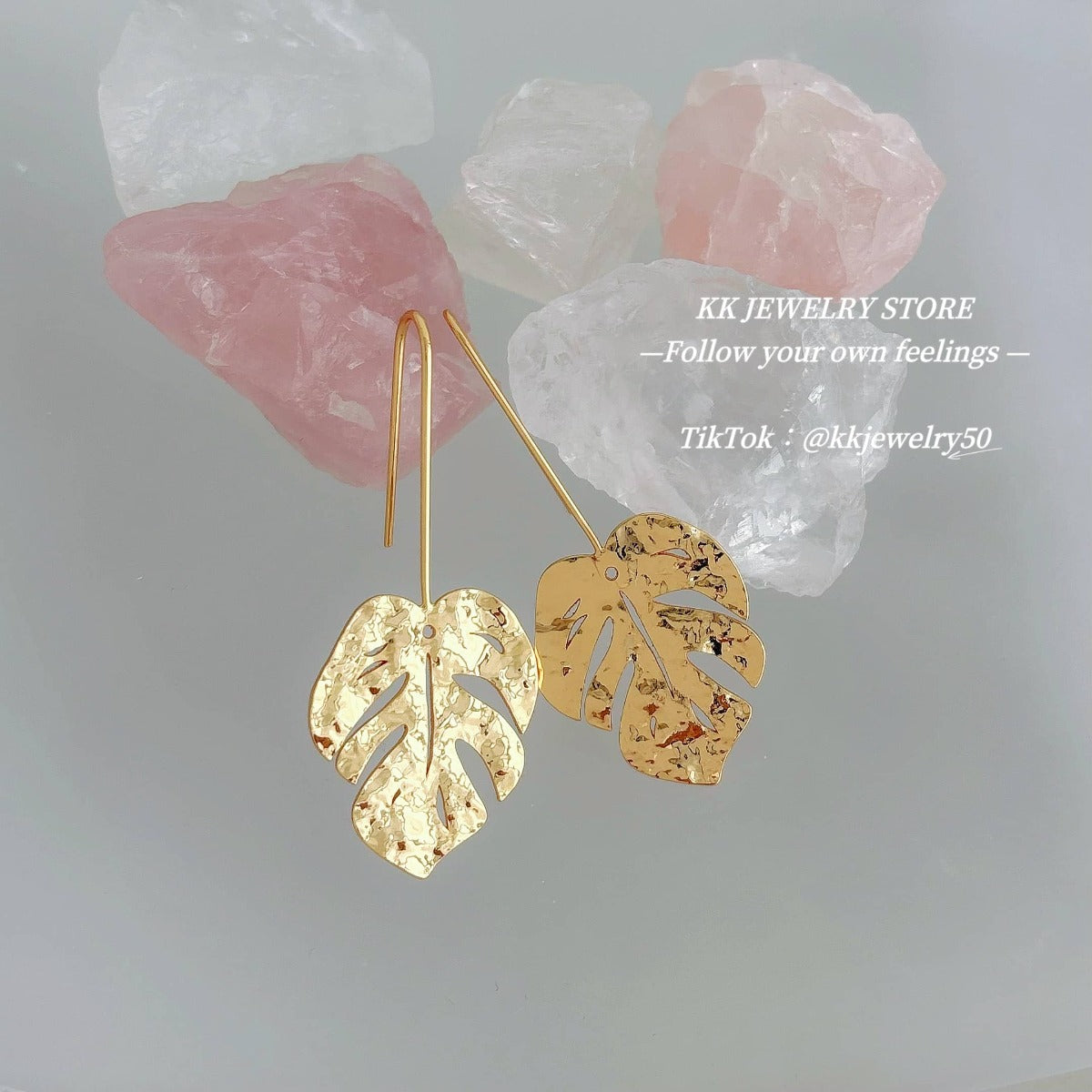 Leaf earrings