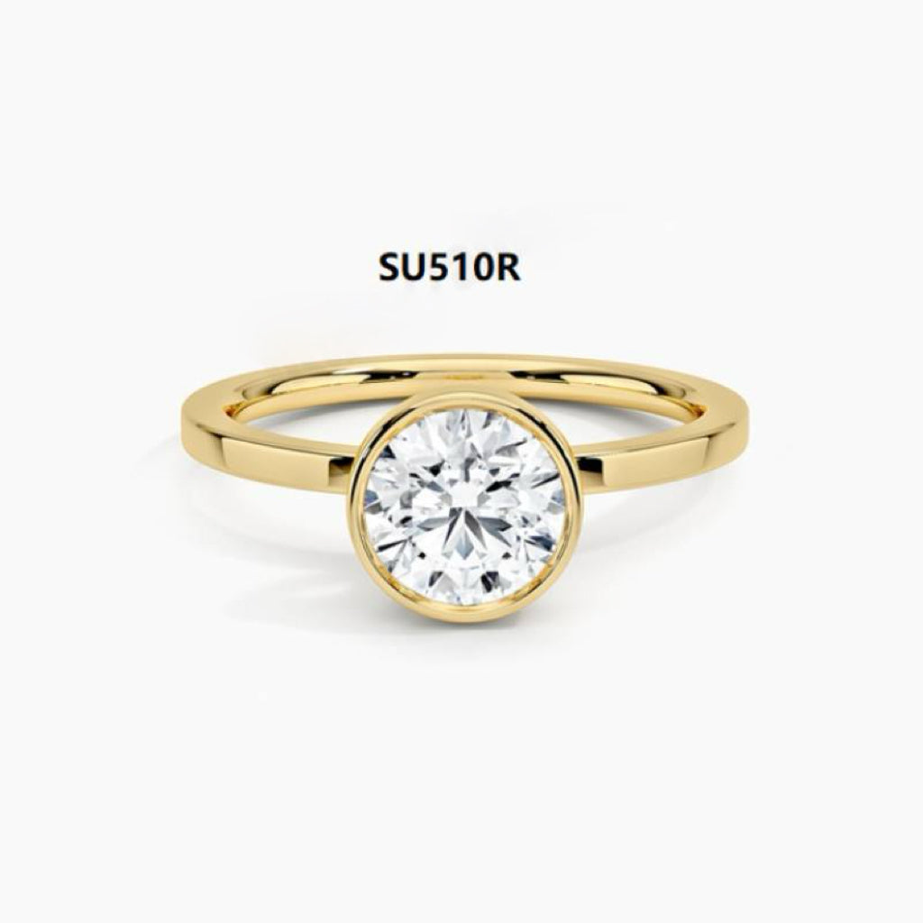 925 Sterling Silver Wedding Ring Set with 1-Carat Moissanite - Best-Selling Ring