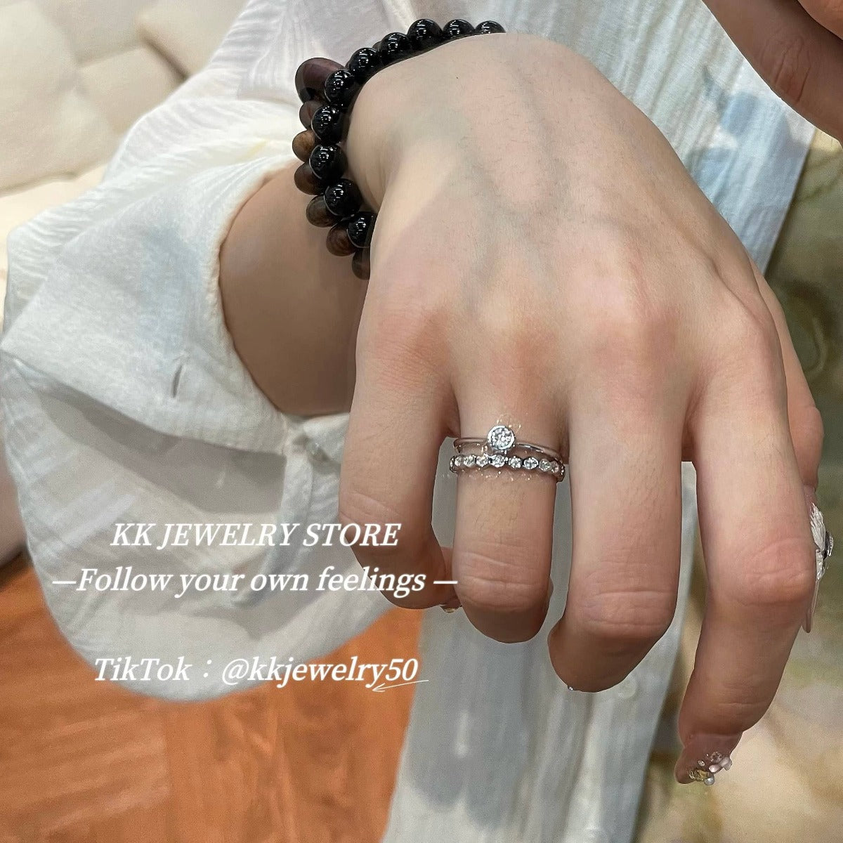 S925 Silver Minimalist Ring