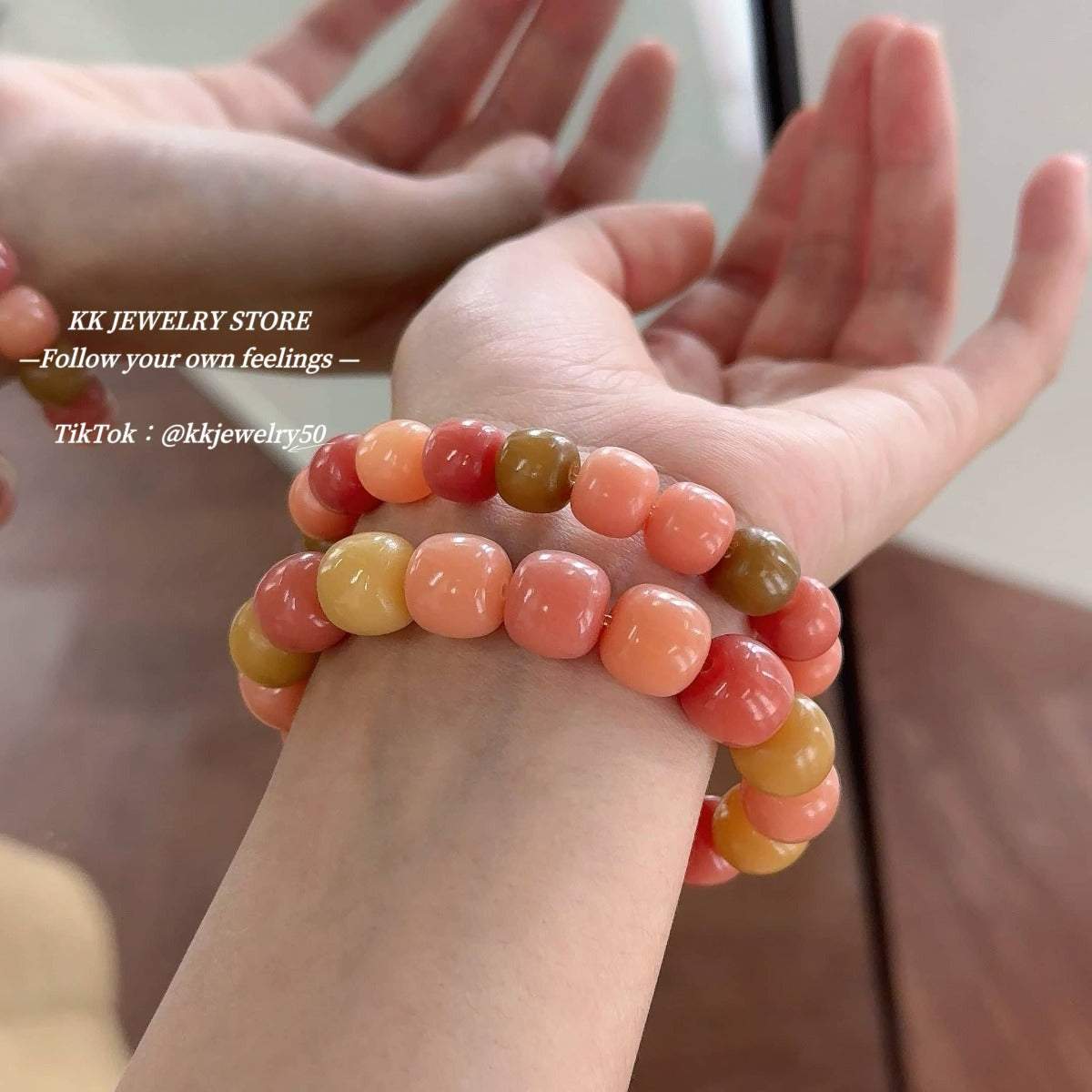 Original ecological Bodhi root bracelet