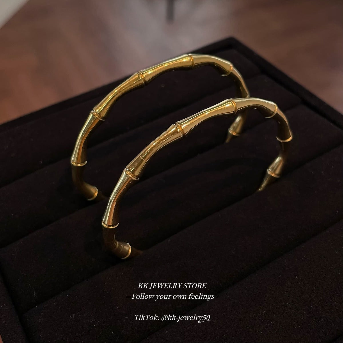 Growing Bamboo Opening Bracelet