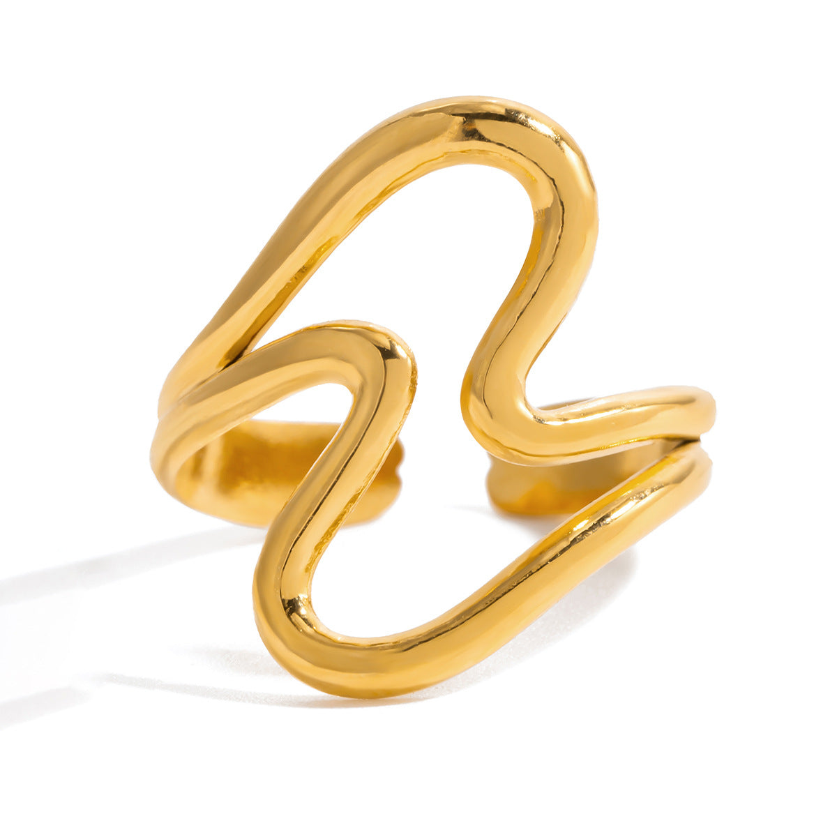 Line titanium steel ring does not fade bracelet