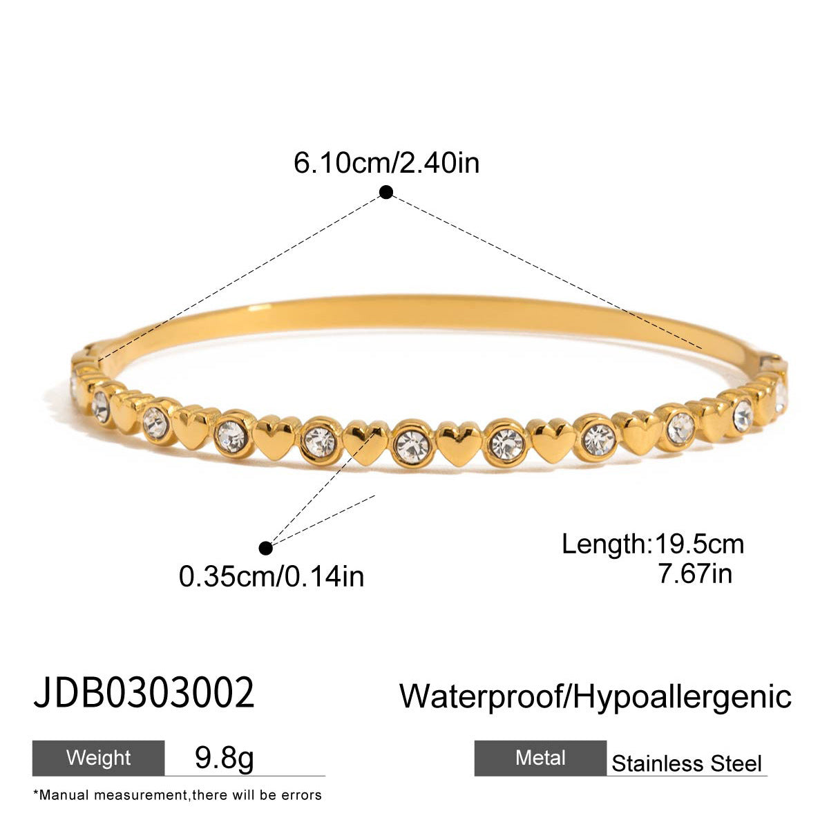 Zircon Tennis Bracelet