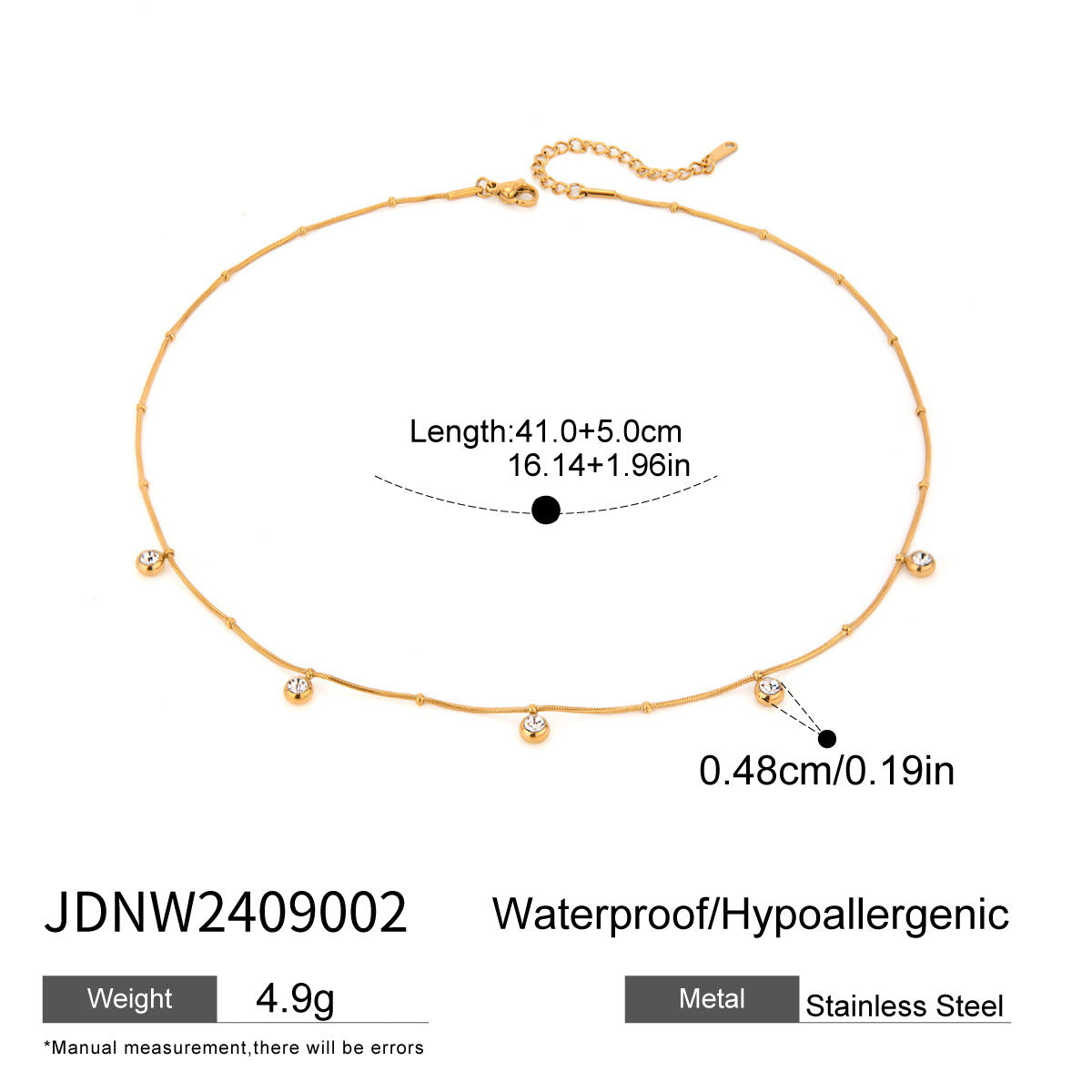 Titanium steel beach resort wind shell necklace