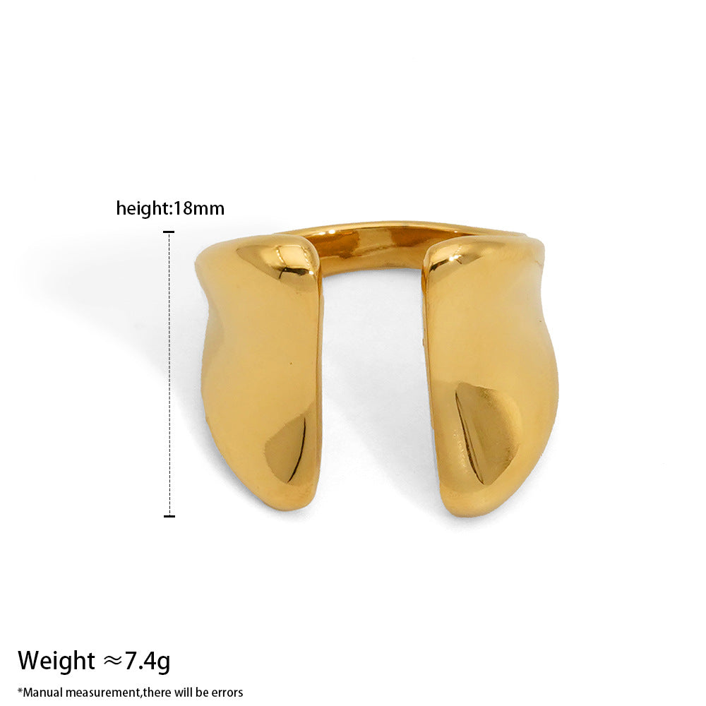 Stainless steel ring set