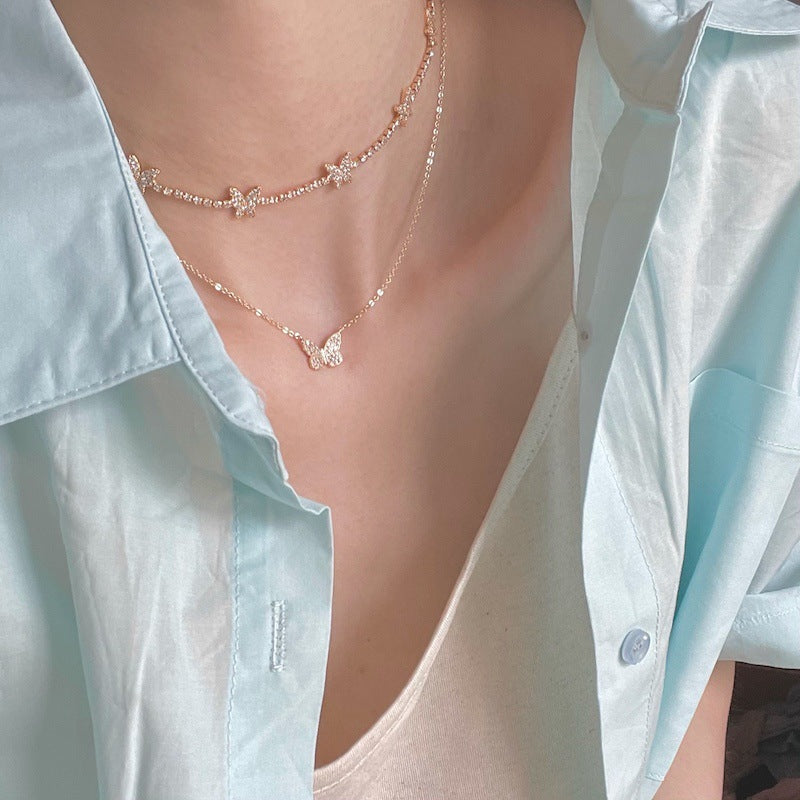 Personalized stacking of dancing necklace