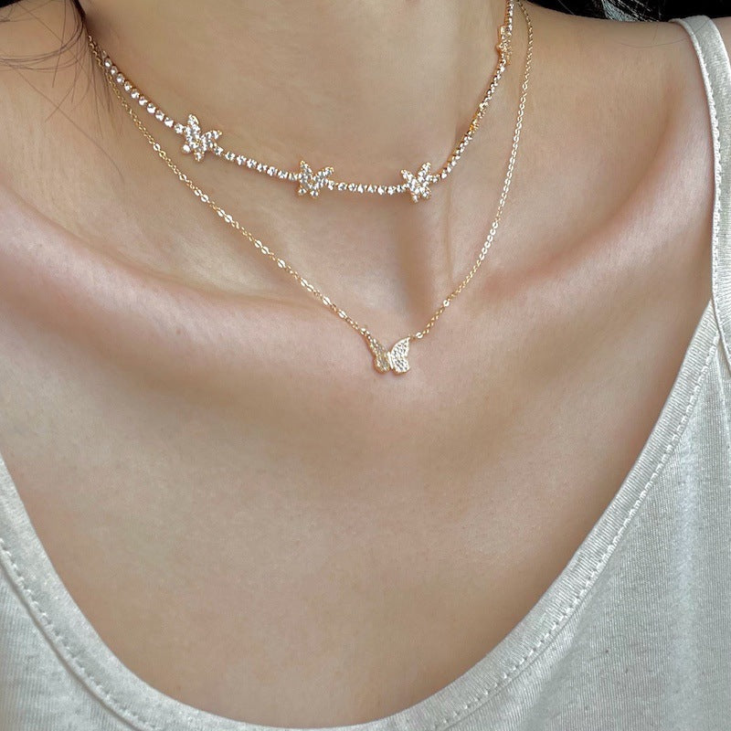 Personalized stacking of dancing necklace