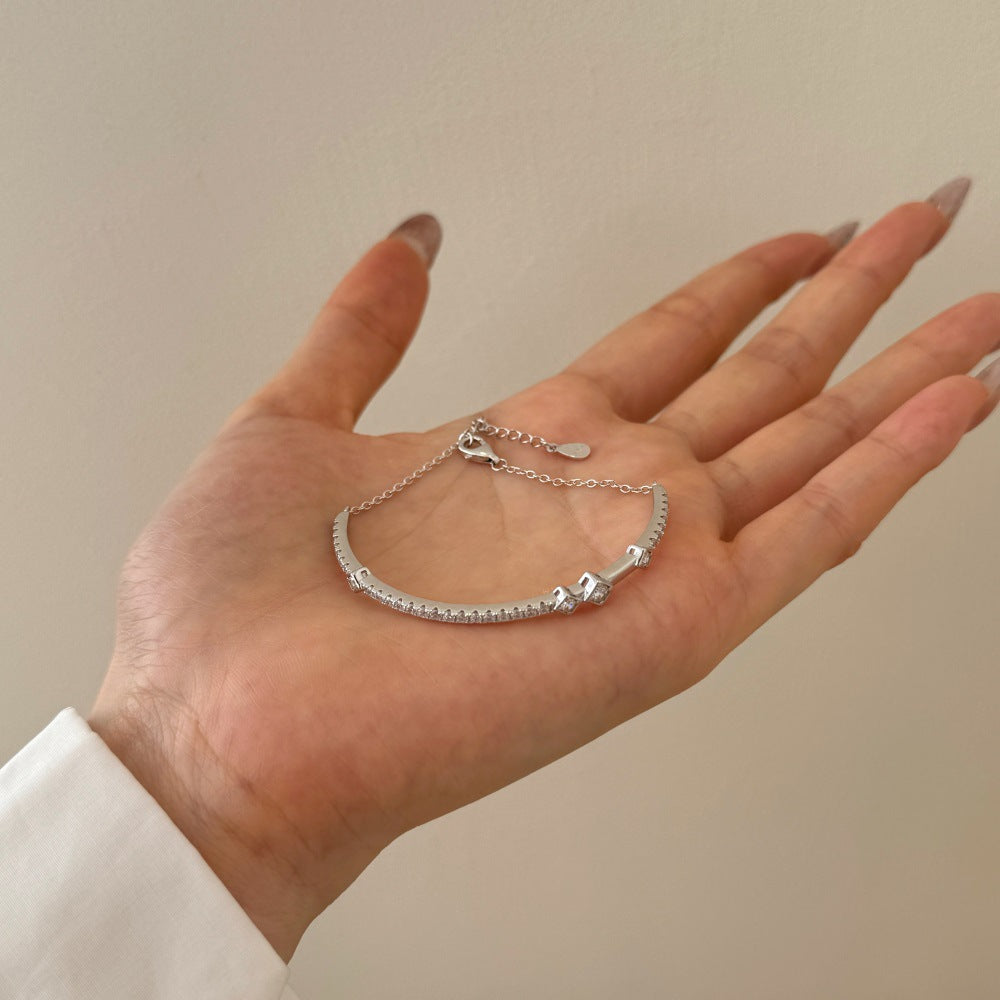 S925 Sterling Silver Women's Delicate Bracelet
