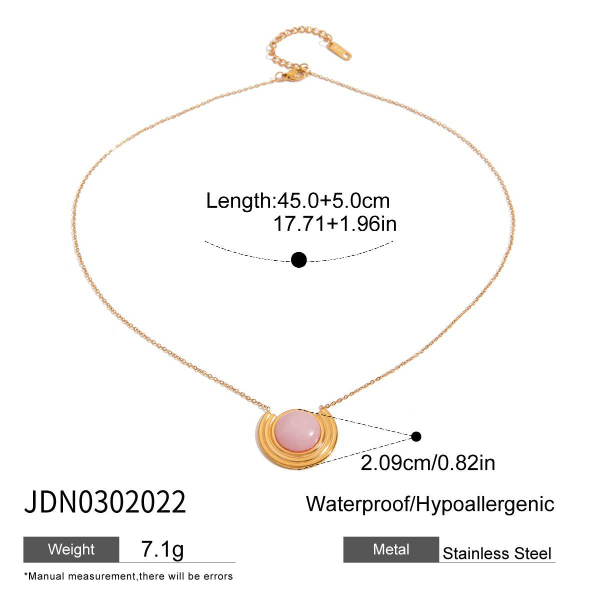 Ocean Design Stainless Steel Earrings Ring Necklace