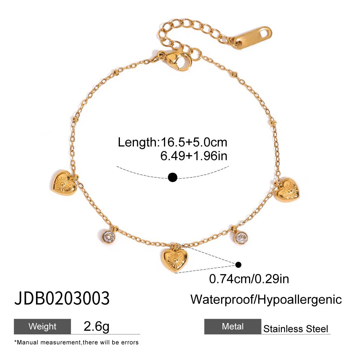 Stainless steel love butterfly bracelet