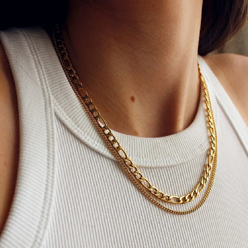 Do not fade and stack the titanium steel necklace.