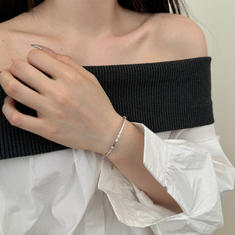 S925 Sterling Silver Women's Delicate Bracelet