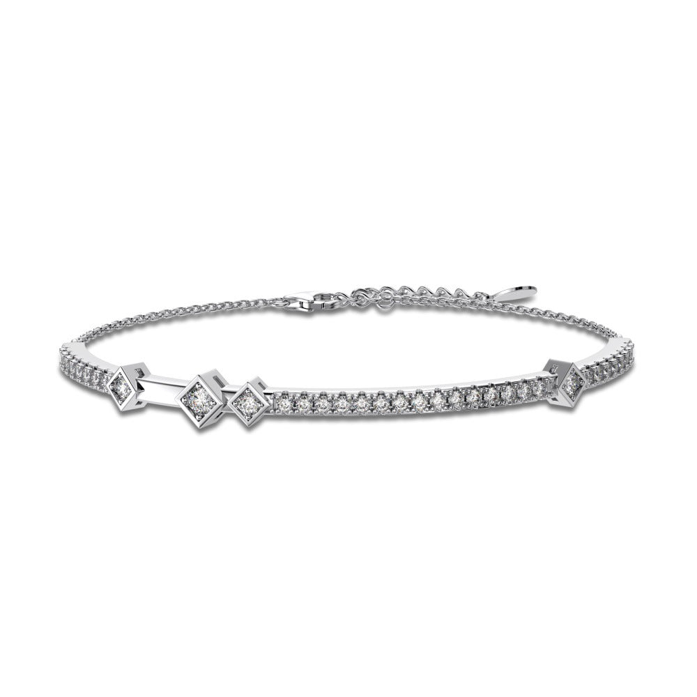 S925 Sterling Silver Women's Delicate Bracelet