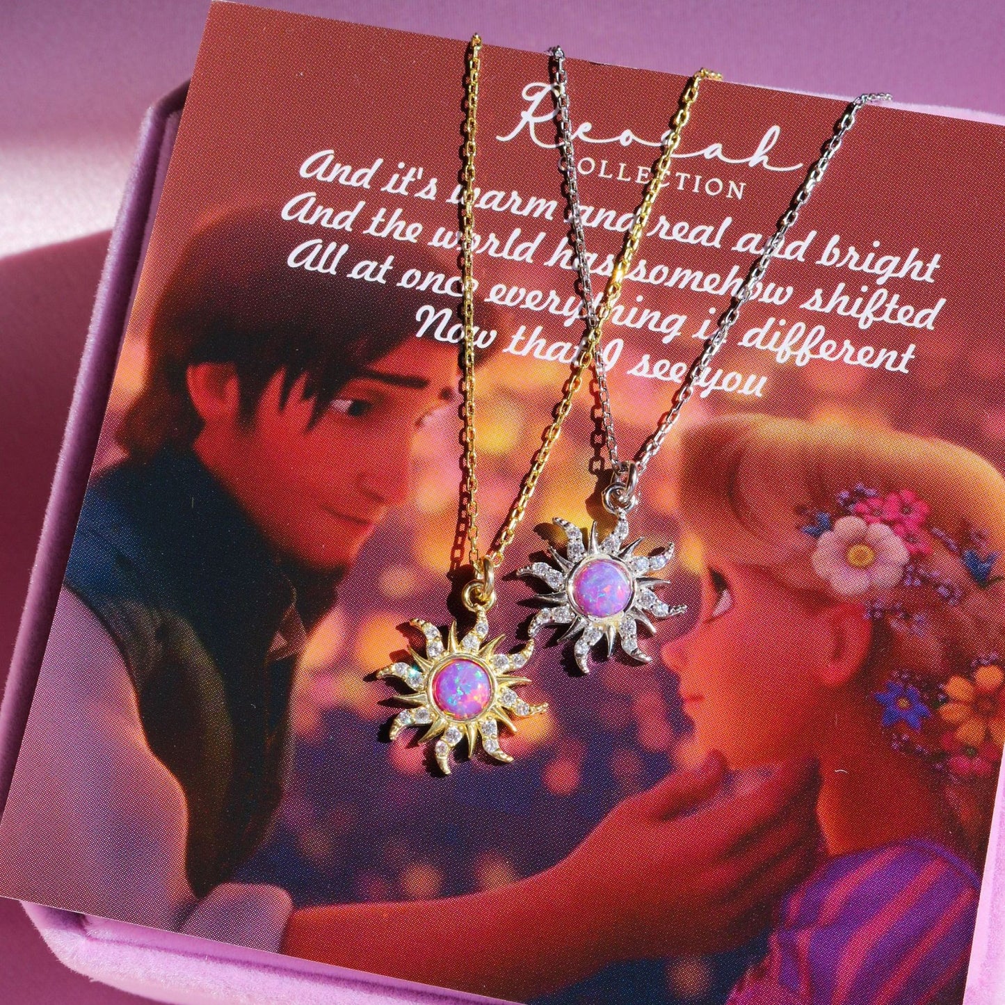 Barbie Opal Opal Pendant Necklace