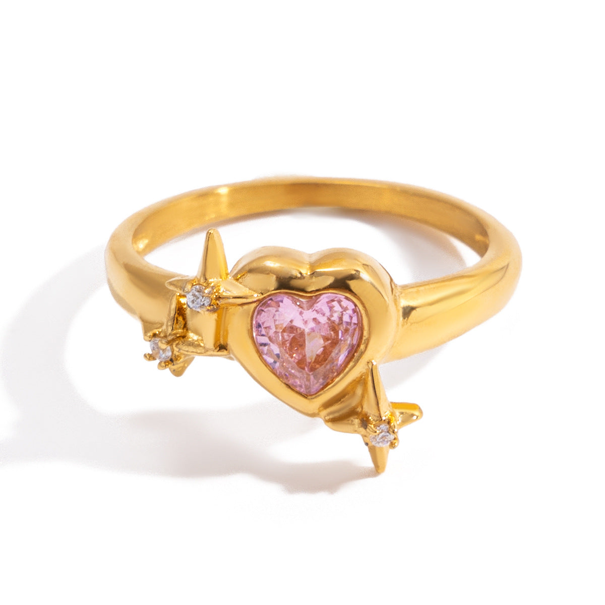 Sweet pink love mango ring.
