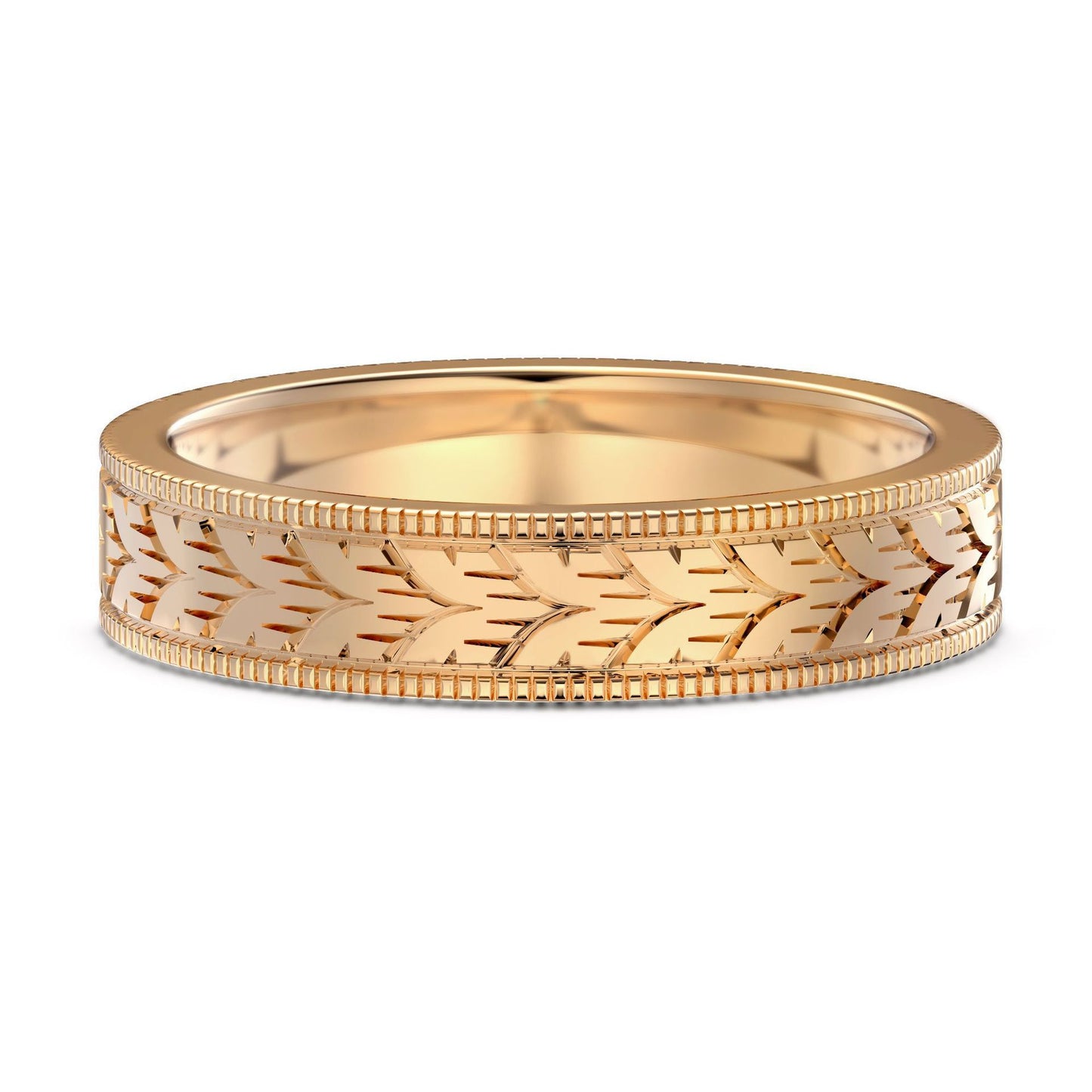 S925 Sterling Silver Plain Silver Male and Female Couple Ring-2