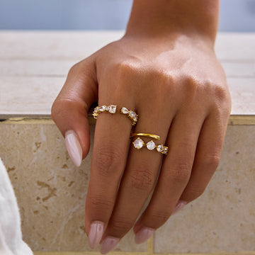 Niche high-end titanium steel ring