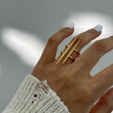 Stainless steel niche ring