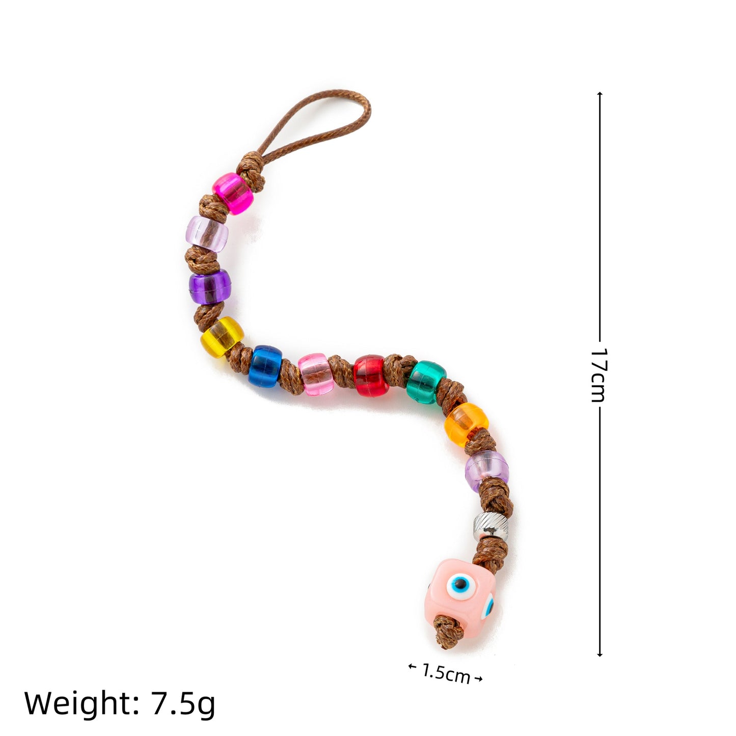 Rice bead beaded bracelet