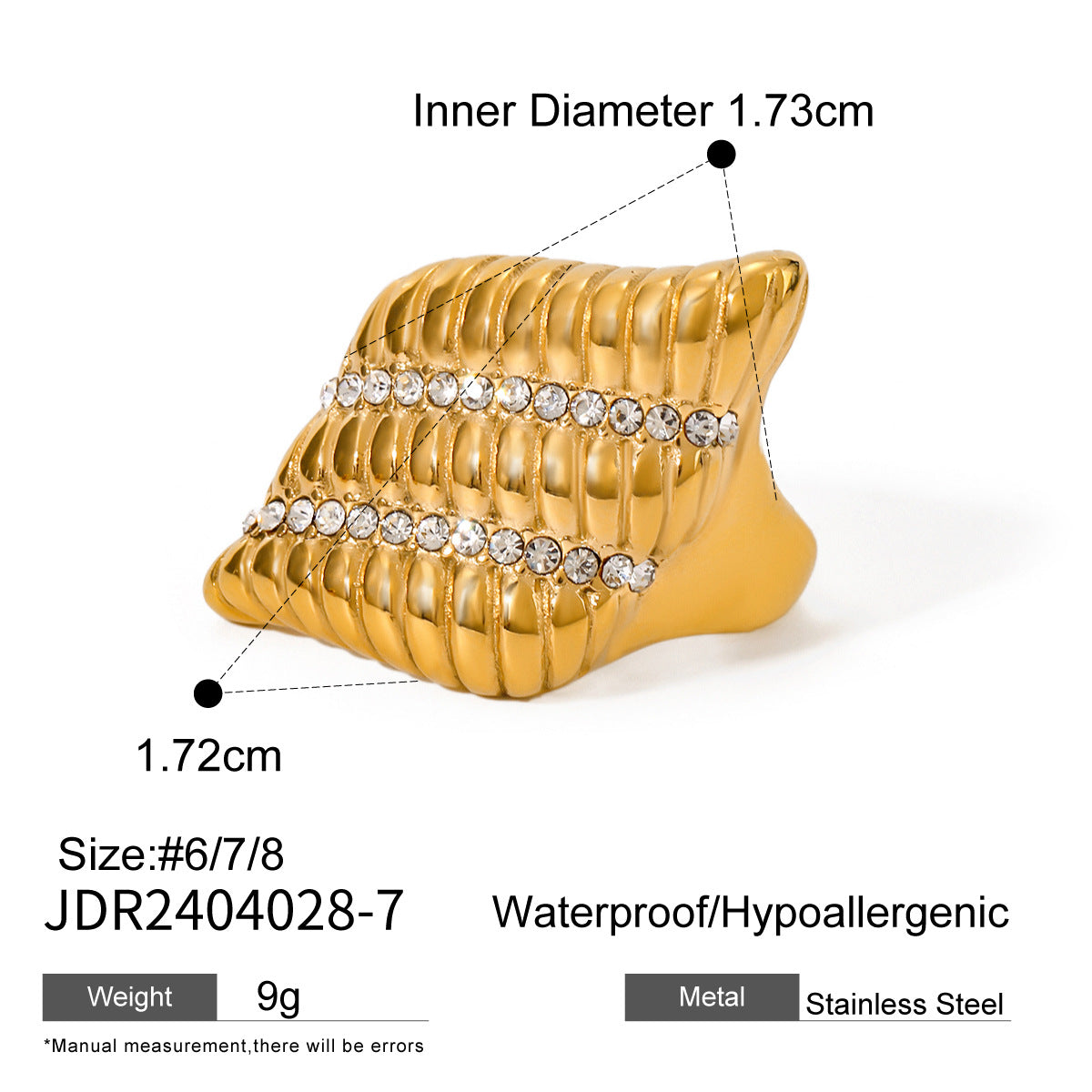 Stainless Steel Feather Threaded Ring Earrings Necklace