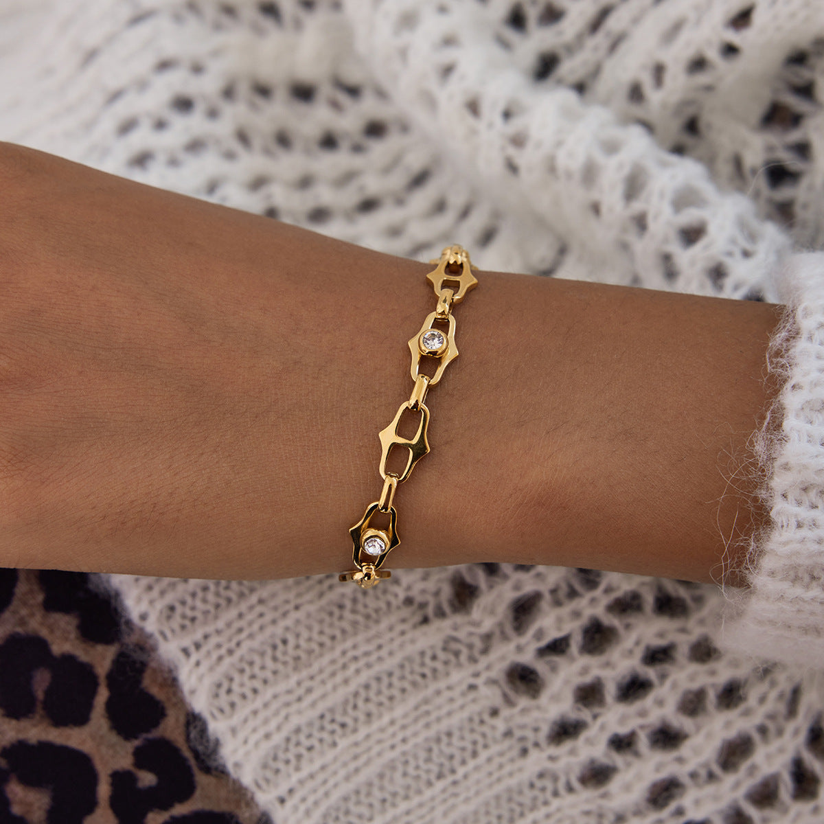 Titanium steel niche bracelet