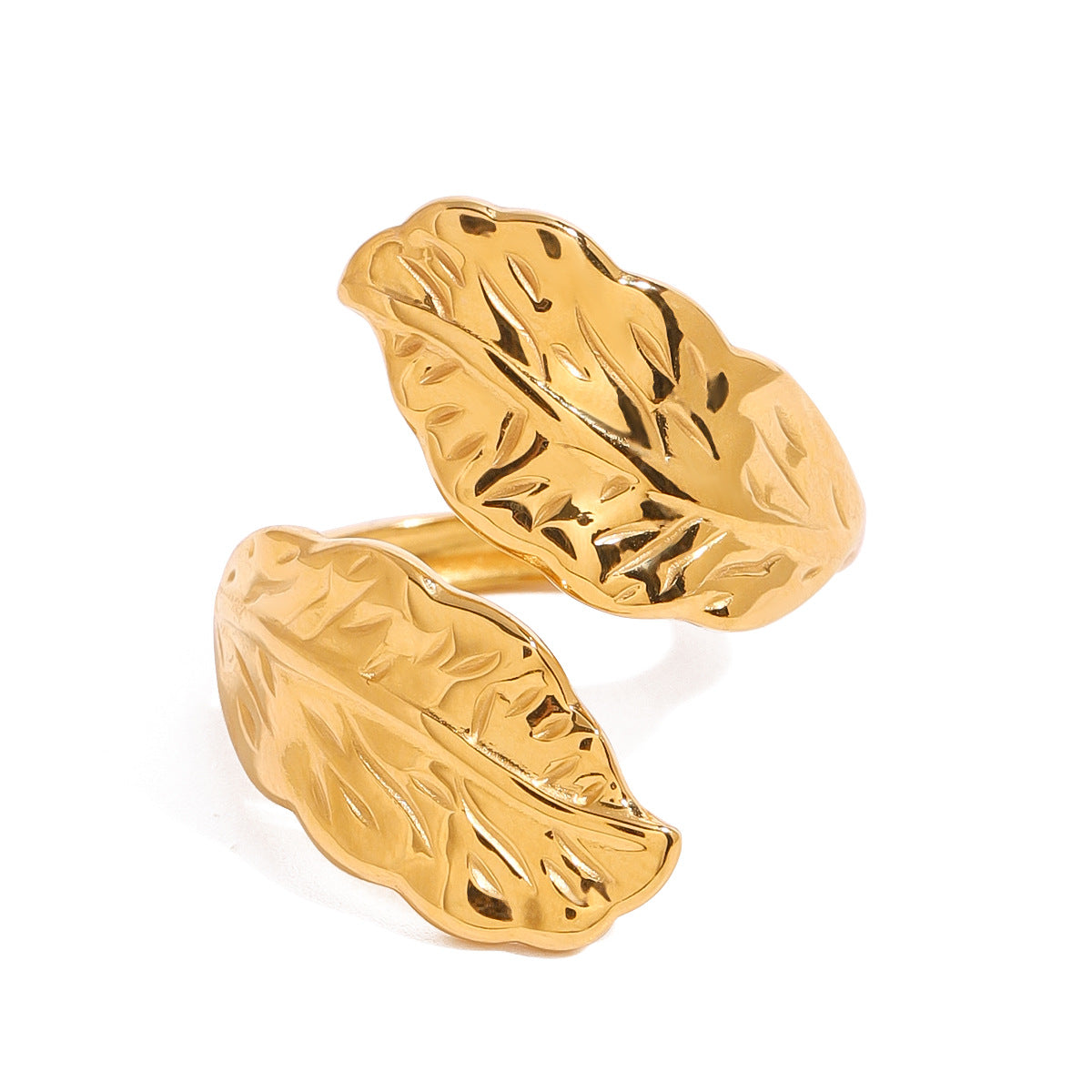 Stainless steel leaf opening ring