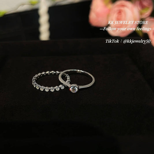 S925 Silver Minimalist Ring