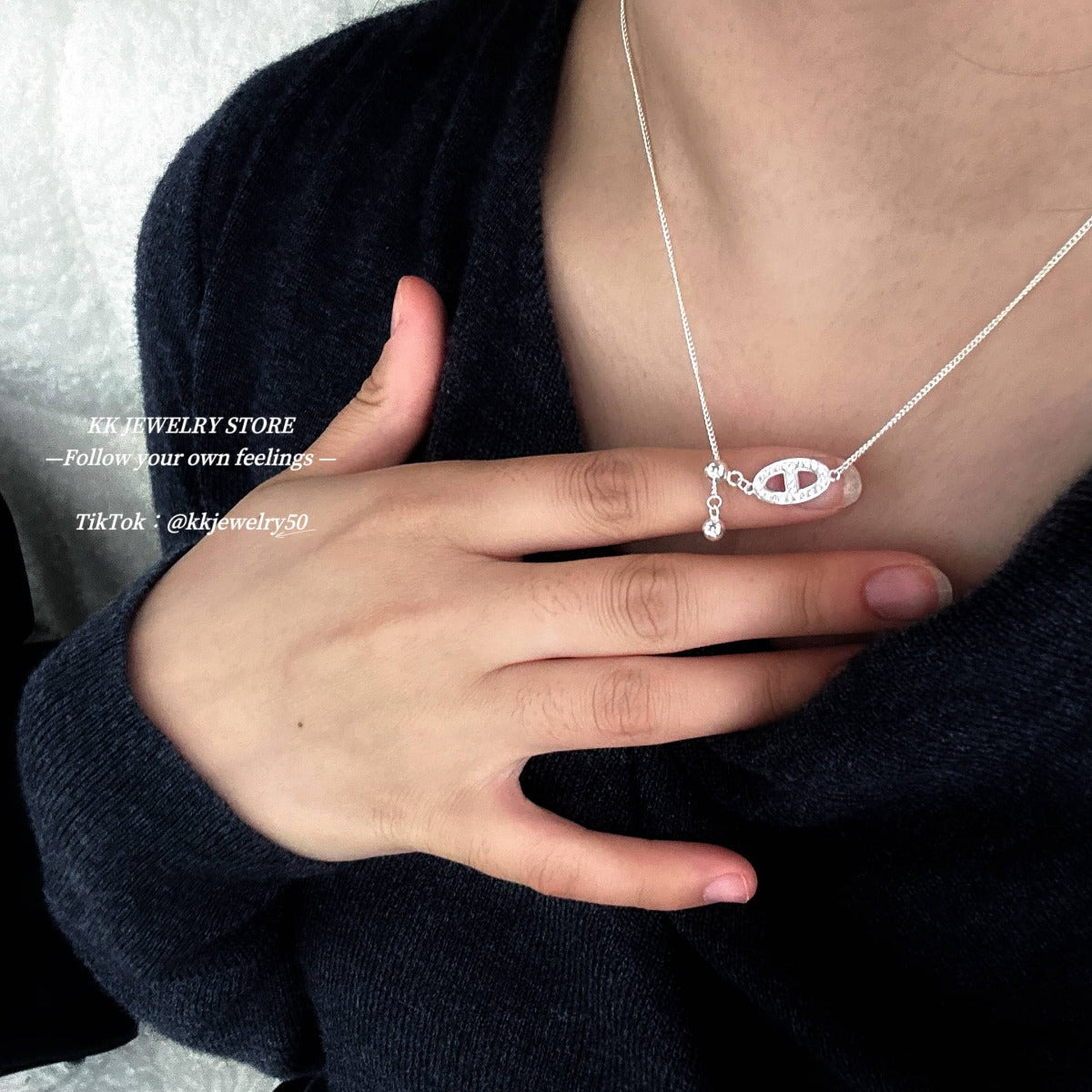 925 Sterling Silver Drawable Necklace