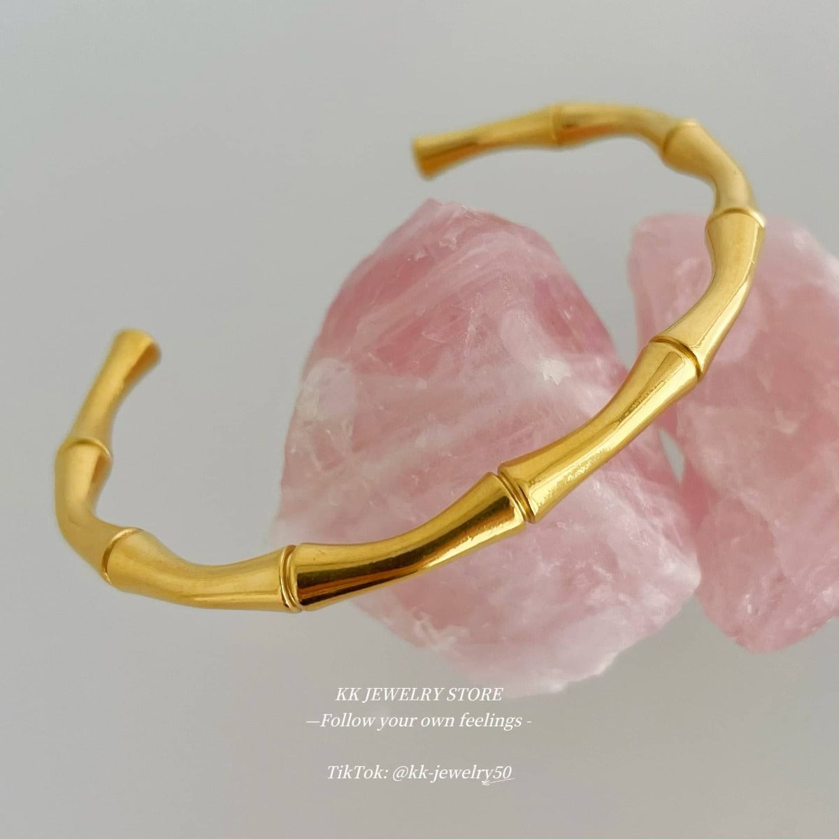 Growing Bamboo Opening Bracelet