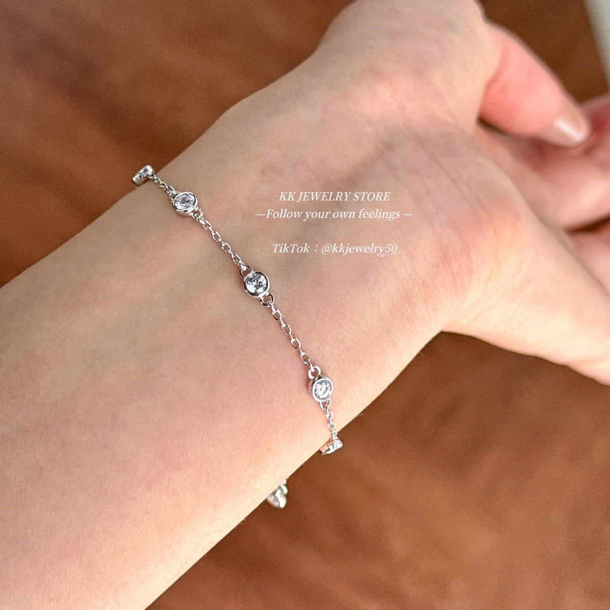 S925 Silver Pullable Bubble Bracelet