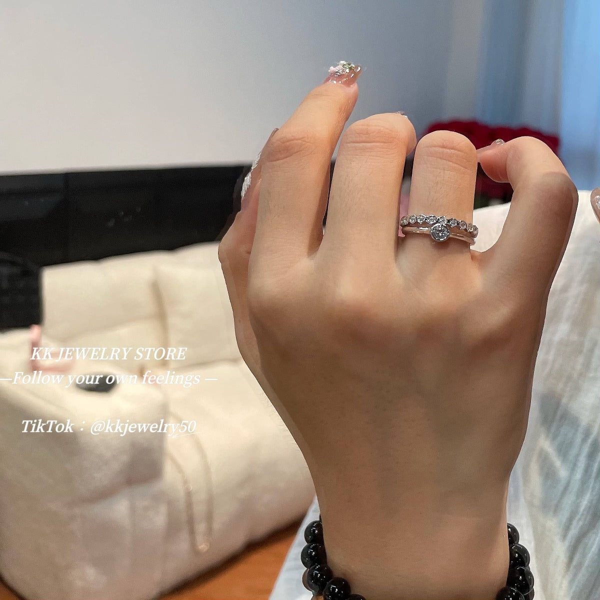 S925 Silver Minimalist Ring