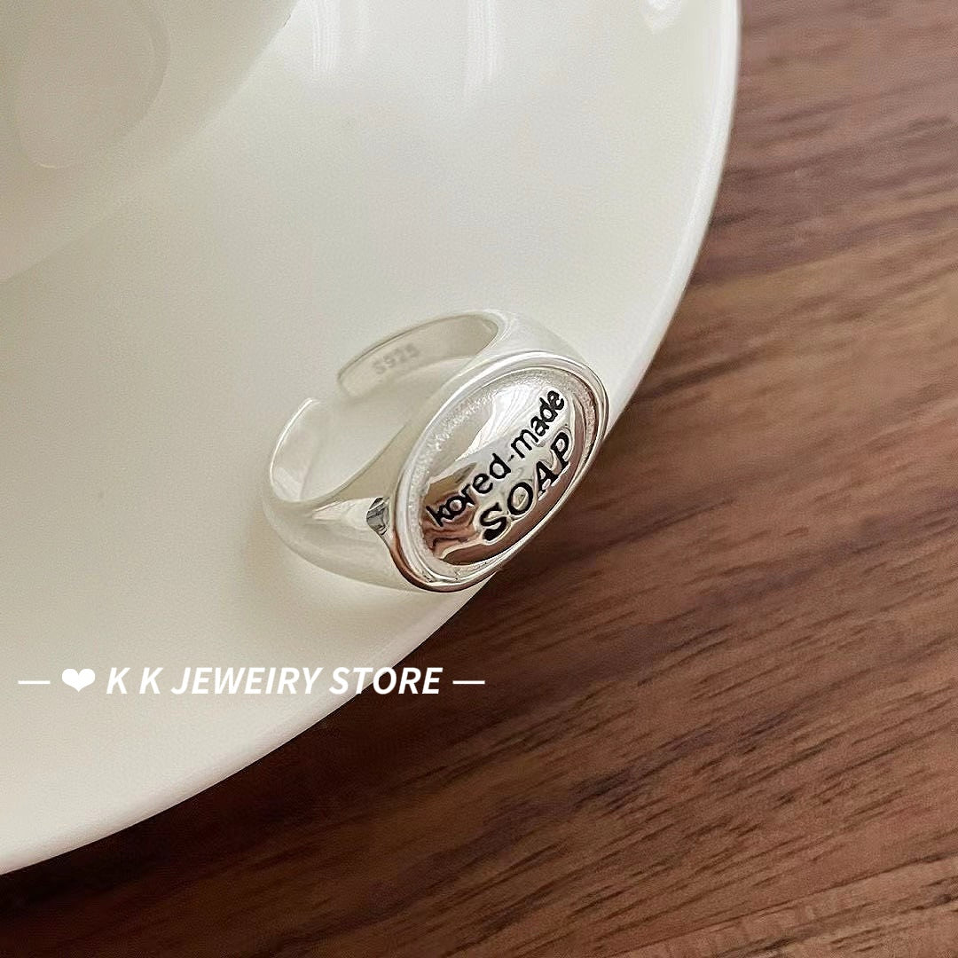 925 Silver Soap Ring