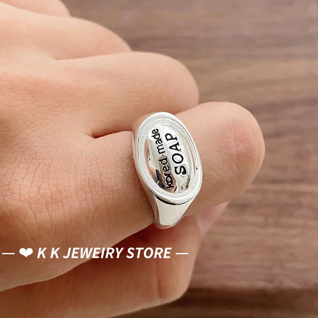 925 Silver Soap Ring