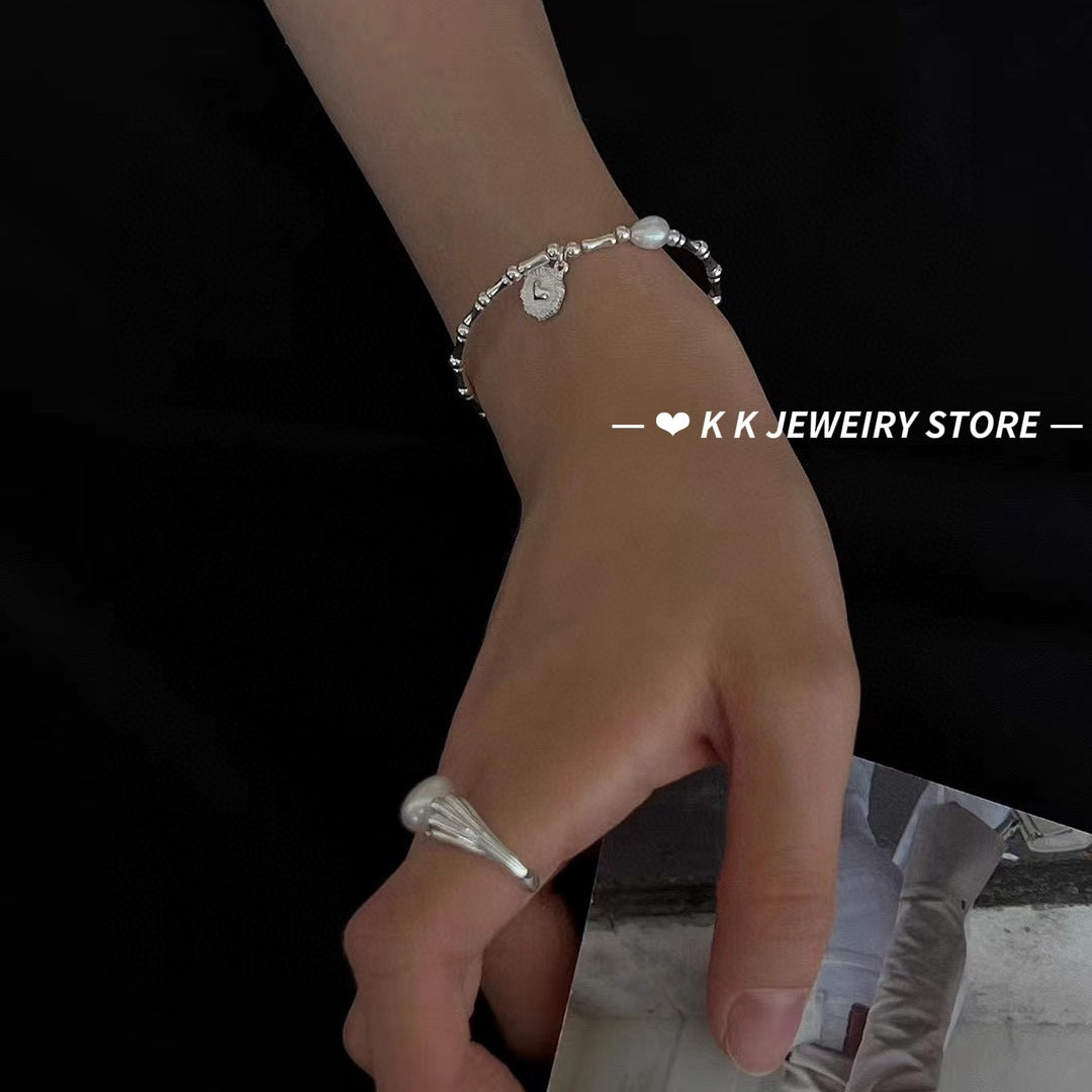 925 Silver Bamboo Love Bracelet