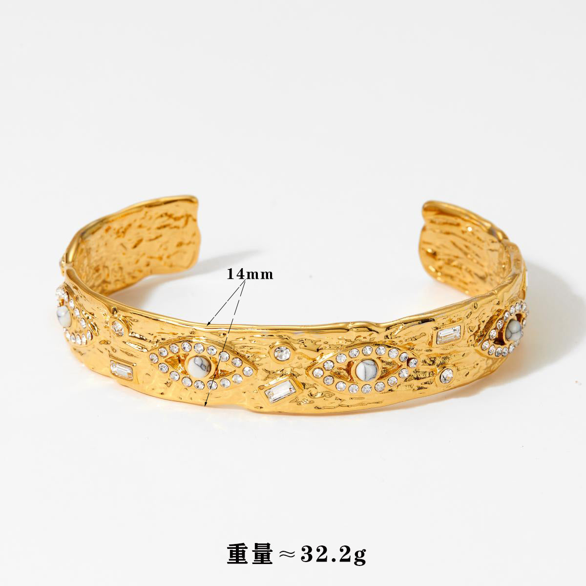 A high-quality niche design open bracelet